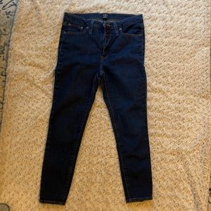 J Crew high rise skinny jeans size 31